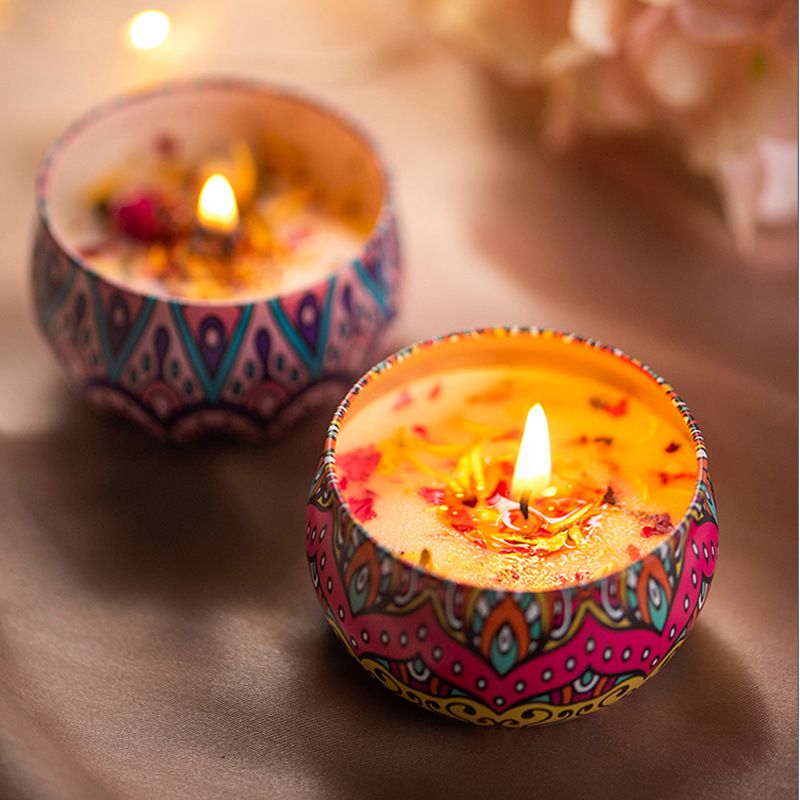 METAL JAR CANDLES